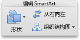 SmartArt 选项卡，"编辑 SmartArt"组